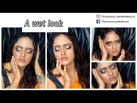 Natural Wet look | Thivarshana selvakumar