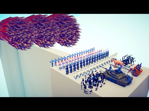 100x LEGACY ARMY vs EVERY GOD - Totally Accurate Battle Simulator TABS