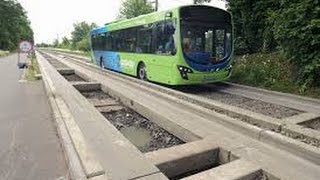 preview picture of video 'Cambridge to St Ives, on a bike. (via the busway)'