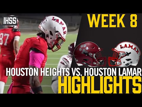 Lamar Dominates Heights in Epic 18-6A Showdown!