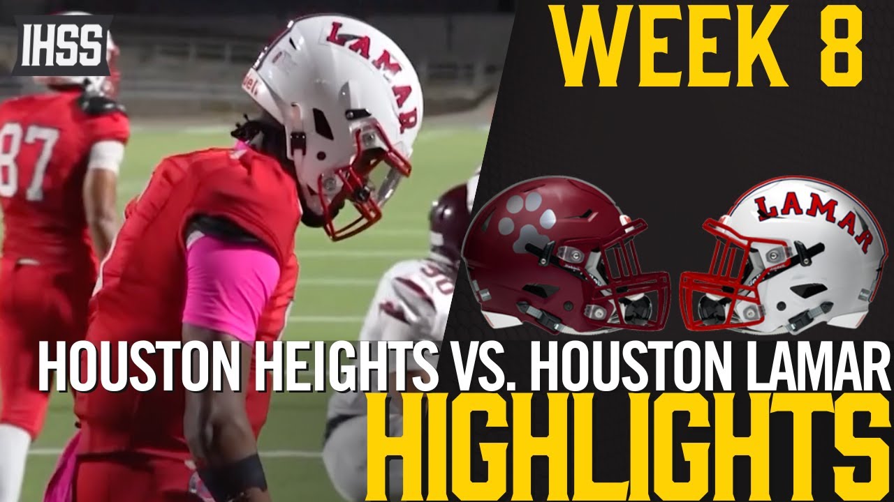 Lamar Dominates Heights in Epic 18-6A Showdown!