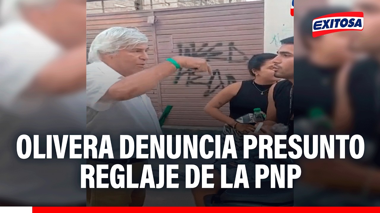 🔴🔵 Olivera denuncia presunto reglaje de la PNP: "Responsabilizo a quien ocupa la presidencia hoy"