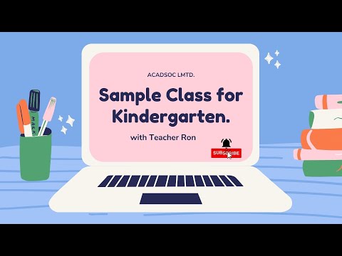 Beginner Kid Sample Class in ACADSOC | Ron's Life