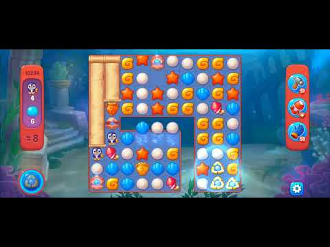 Fishdom Hard Level 10284 (with Double Lightning Boosters) @choraelmin