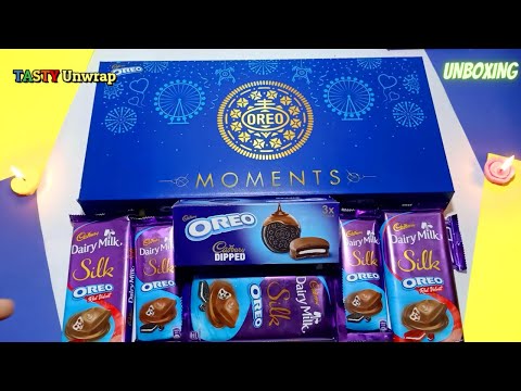 only Rs-180 New Oreo Moments gift pack || dairy milk || Diwali gift #lotsofchocolates #oreomoments