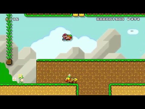 Super Mario Maker - Legend of Zelda Level Design Meets Super Mario Maker