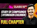 STUDY OF COMPOUNDS HYDROGEN CHLORIDE In One Shot Theory PYQs Class 10 ICSE Board