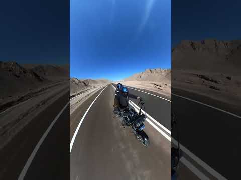 Saliendo pueblo minero de llanta, comuna de Diego de almagro #yamahavstar650 #atacamadesert