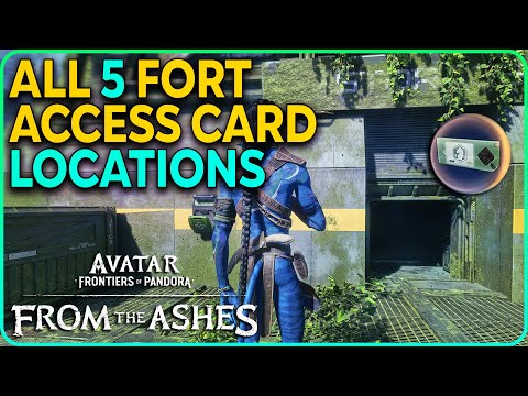 All Fort Access Card Locations (Athena, Apollo, Prometheus, Poseidon, Hermes) Avatar From the Ashes