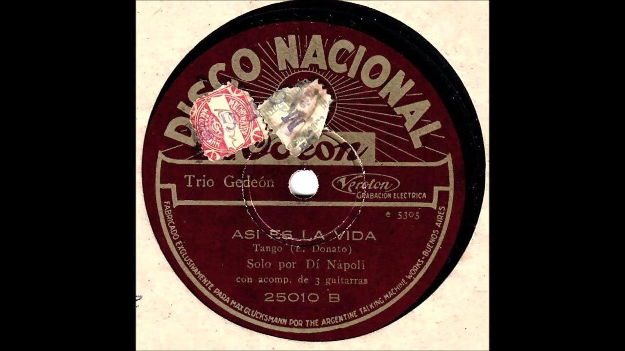 Así es la vida (T) Carmelo Dí Nápoli con 3 guits. (29-03-30)