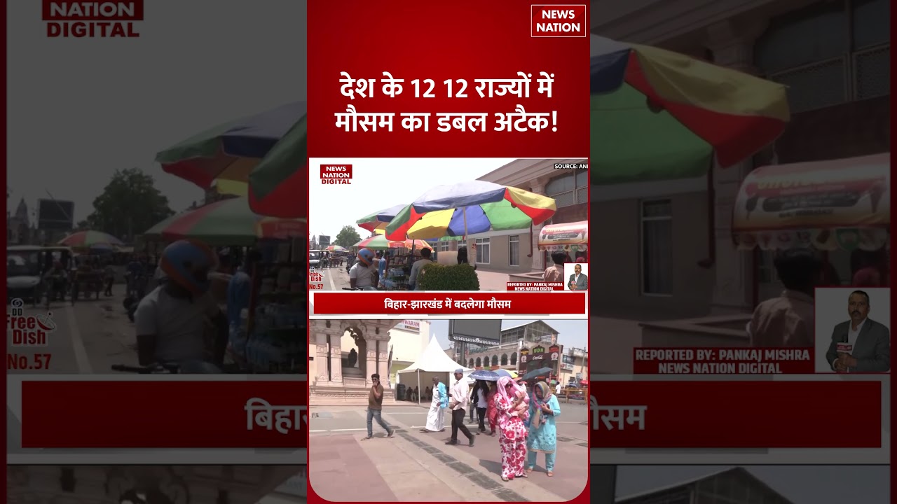 Weather Forecast: country में Mausam का Red Alert, एक साथ Heat Wave और Heavy Rain! | Aaj ka Mausam |