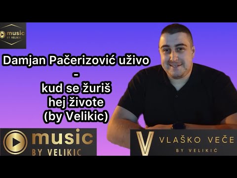 Damjan Pacerizovic uzivo - kud se zuris hej zivote (by Velikic)
