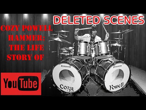 Cozy Powell 'Hammer' Original Documentary Deleted Scenes #cozypowell