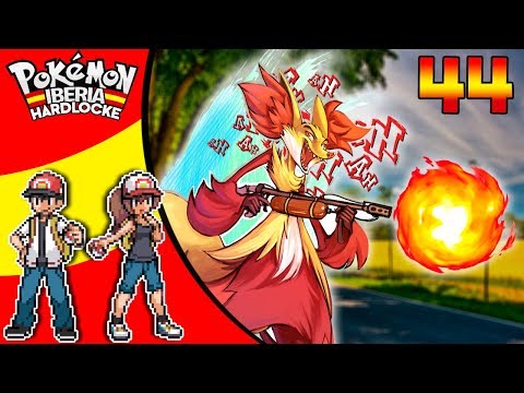 Pokémon Iberia HardLocke - DELPHOX CARRILEANDO AL EQUIPO | Ep 44.