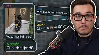 VECINI CARE VOR RĂZBOI PE GRUPUL DE WHATSAPP