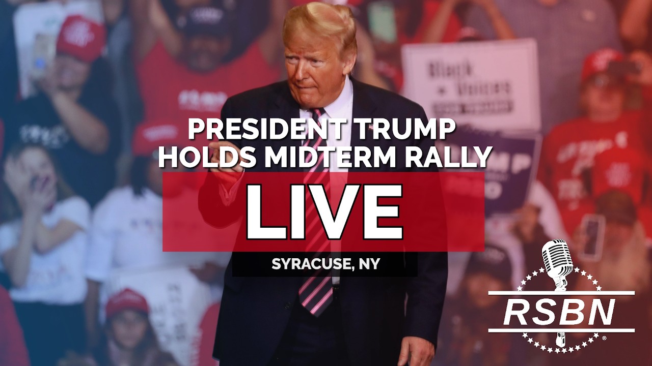 LIVE REPLAY: President Trump Holds a Rally in Syracuse, NY - 10/09/26
