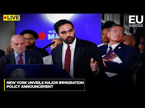 LIVE : New York Unveils Major Immigration Policy Announcement