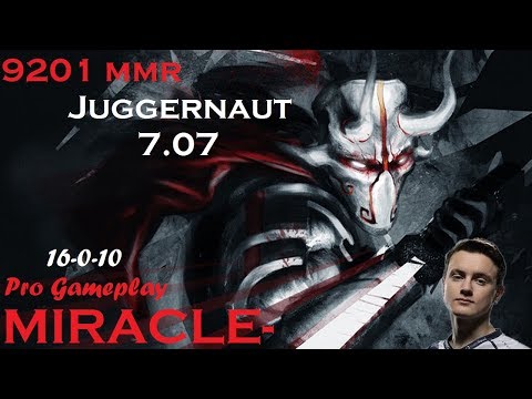Miracle Juggernaut 7.07 Pro Gameplay | Dota 2