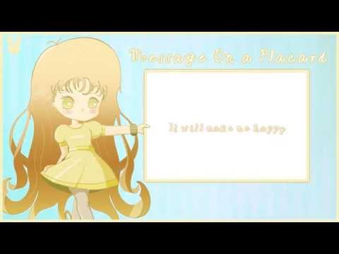 Kokoro no Placard / Message on a Placard [English Cover]