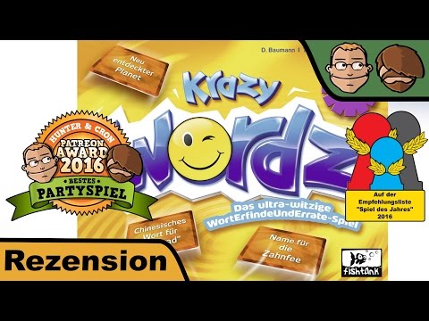 Krazy WORDZ - Brettspiel - Spiel - Review