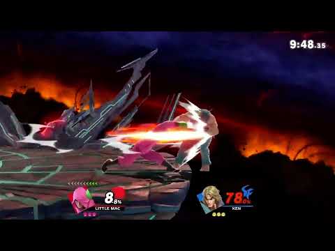 Smash Ultimate Little Mac Shield Break and Gameplay