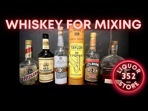 THE PERFECT WHISKEY FOR MIXING!