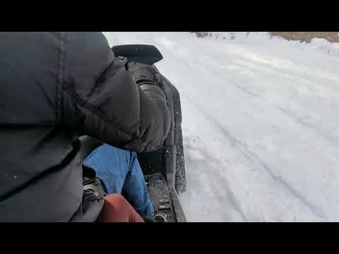 ATV ride around Lac Superieur, Quebec