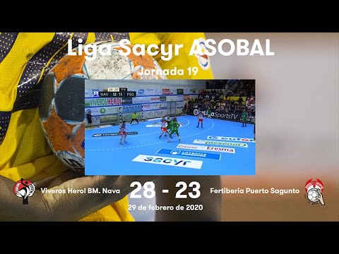 Liga Sacyr ASOBAL J19: Viveros Herol Nava de la Asunción - Fertiberia Puerto Sagunto 28-23