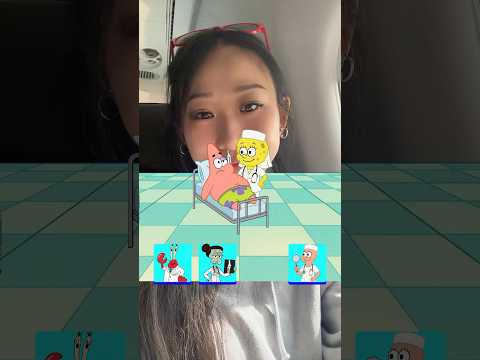 SpongeBob Nurse Match Game 🧽 #shorts 👩🏼‍⚕️