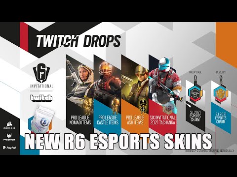 New Twitch Six Invitational 2021 Esports Packs Opening - Rainbow Six Siege