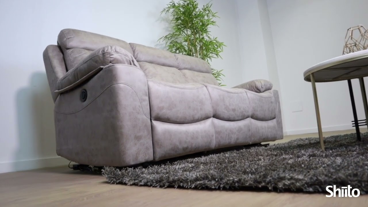 Watch Sofá 3 Plazas con Función Relax Eléctrico Modelo FIYI Now Sofá 3 Plazas con Función Relax Eléctrico Modelo FIYI