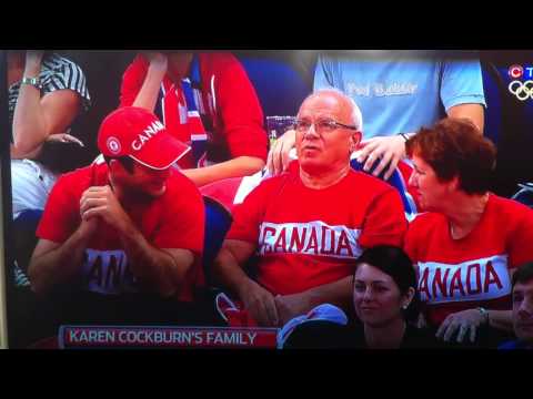 Karen Cockburn Canadian Olympian Trampoline Qualification