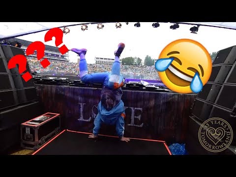 Salvatore Ganacci did THIS at Tomorrowland 2019 - Funniest Moments of Salvatore Ganacci
