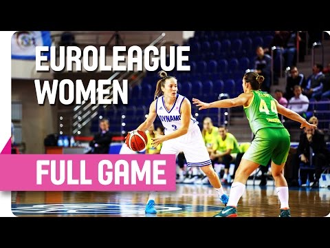 Dynamo Kursk (RUS) v Uniqa Sopron (HUN) - Full Game - Group A - 2015-16 EuroLeague Women