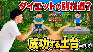 【研究レビュー】ダイエット成功メソッド｜成功する土台の作り方