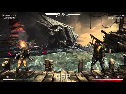 MKX Week 2 Multiplayer pt12: D'vorah vs. Takeda