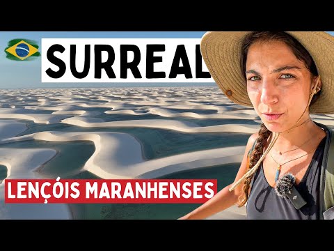 🤯I TRAVELED ALONE to the most FAMOUS NATURAL WONDER in BRAZIL - Lencois Maranhenses