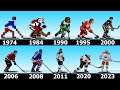 Hockey Nhl Video Games Evolution 1979 2023