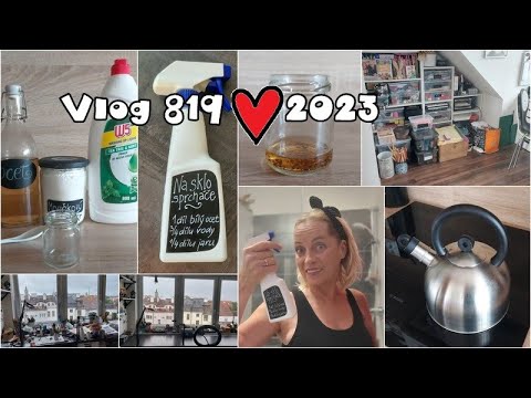Uklízecí vlog - koupelna, kuchyň a ateliér