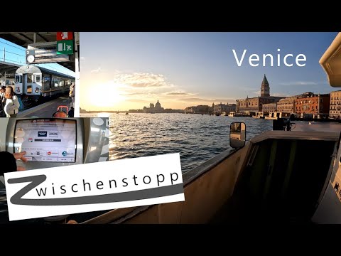 Mit dem Zug von Mestre nach Venedig | Tagesausflug | Aufgenommen mit GoPro Hero Black 10