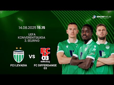 Tallinna FCI Levadia - Differdange, UEFA Konverentsiliiga 3. eelring