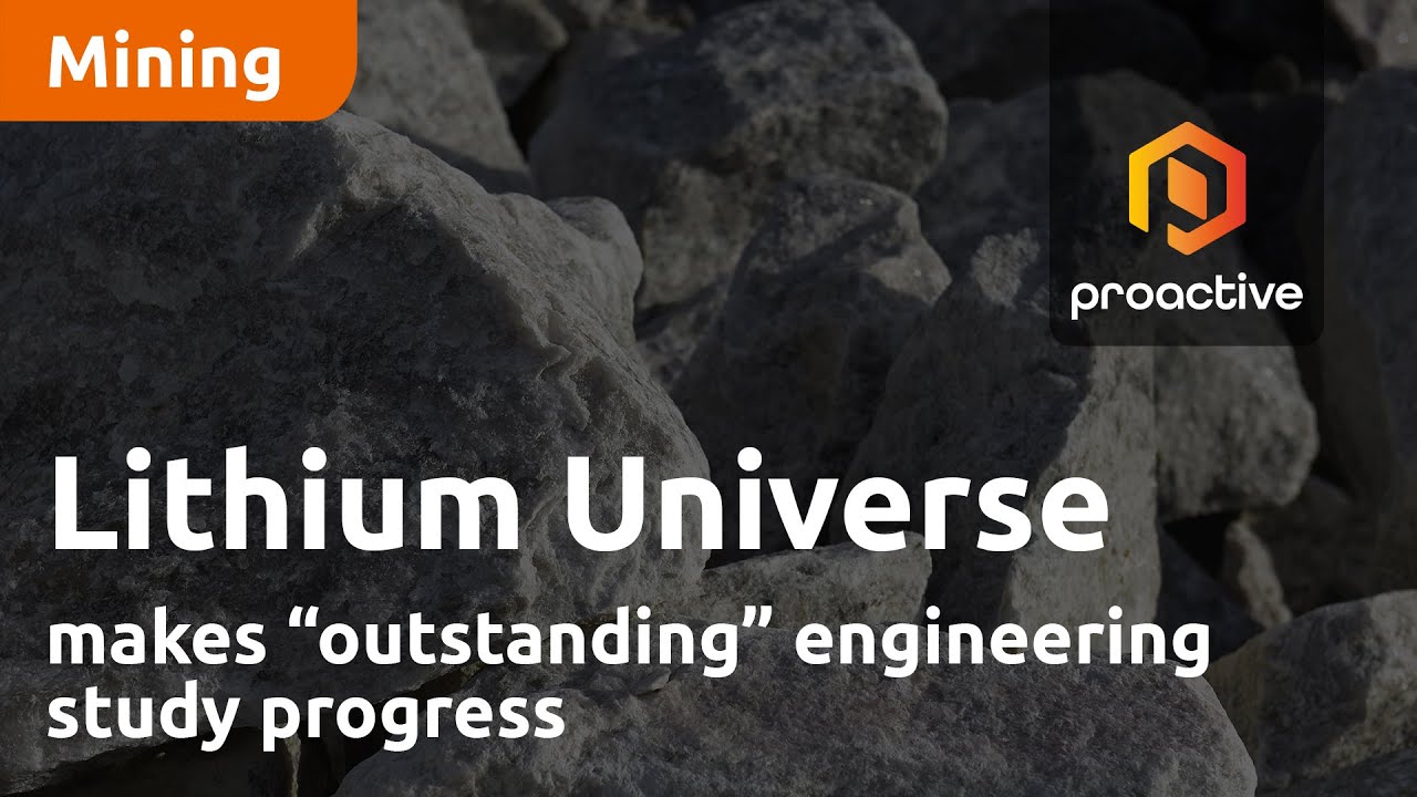 Lithium Universe makes “outstanding” engineering study progress