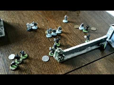 LOTR SBG battle companies Минас Тирит против орков Мордора