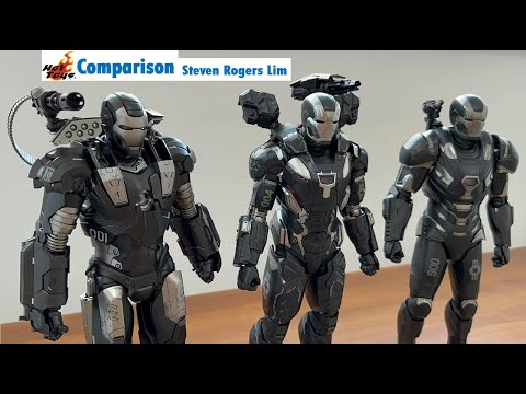 Mô Hình 3D DIY HOTTOYS Iron Man 2 : War Machine MMS331D13