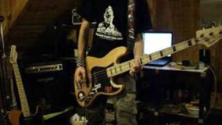 Eddie , Bruce and Paul (NOFX - Coaster) Bass cover