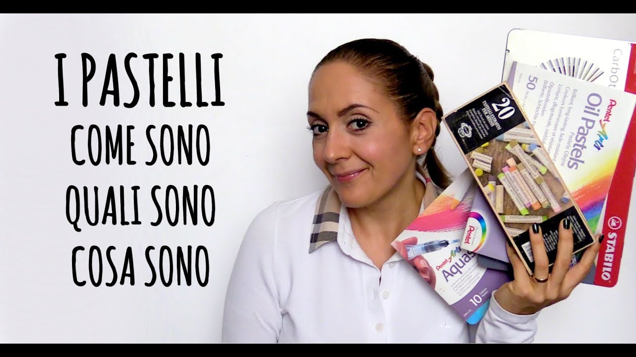 I PASTELLI: quali sono, cosa sono,come sono? (Tecniche Pittoriche)Arte per Te