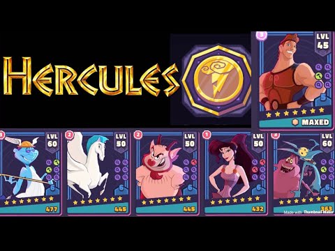 HERCULES TEAM - Disney Sorcerer’s Arena - Zero to Hero Event! Phil, Megara, Hermes, Pegasus