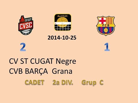 St Cugat Negre vs CVB Barça grana 2 1