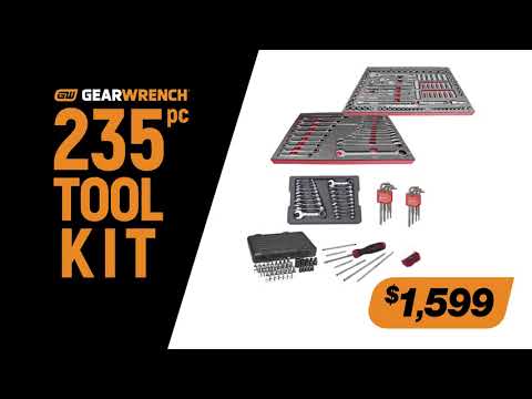 GEARWRENCH Powering Champions 235 Pc Tool Kit