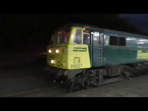 86627/614 and 86622/86605 4s59 Crewe - Coatbridge Liner, 18th - 20th June 2019